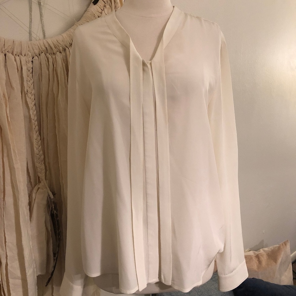Garnet Hill Blouse Button Down